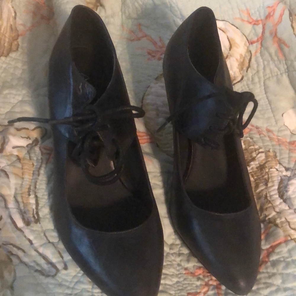 Aldo lace up dress heels